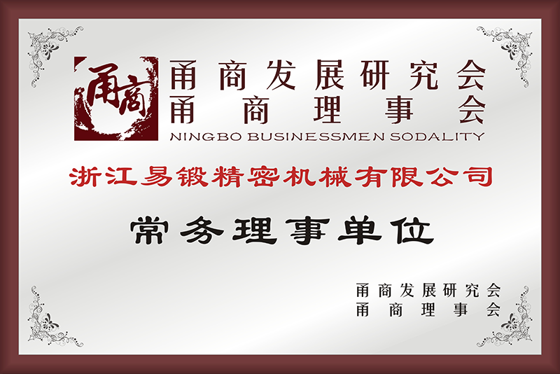 甬商理事会常务理事单位
