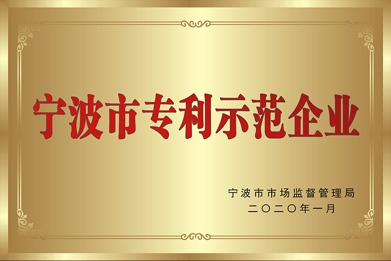 宁波市zhuanli示范企业